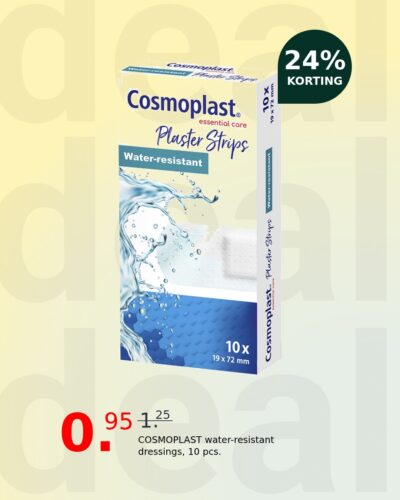 COSMOPLAST water-resistant dressings, 10 pcs.