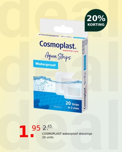 COSMOPLAST waterproof dressings 20 units
