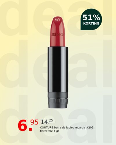 COUTURE barra de labios recarga #205-fierce fire 4 gr
