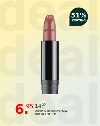 COUTURE lipstick refill #252-moroccan red 4 gr