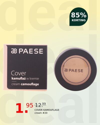 COVER KAMOUFLAGE cream #20