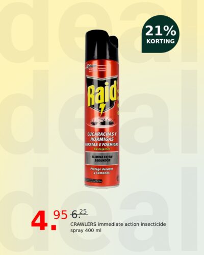 CRAWLERS immediate action insecticide spray 400 ml