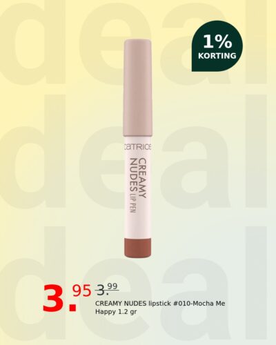 CREAMY NUDES lipstick #010-Mocha Me Happy 1.2 gr