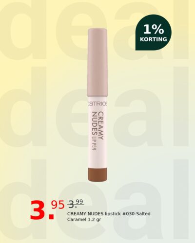 CREAMY NUDES lipstick #030-Salted Caramel 1.2 gr
