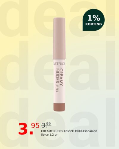 CREAMY NUDES lipstick #040-Cinnamon Spice 1.2 gr