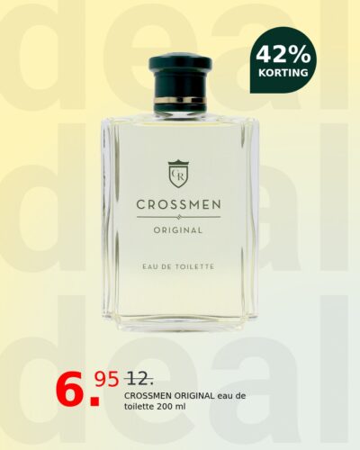 CROSSMEN ORIGINAL eau de toilette 200 ml