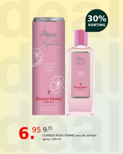 CUARZO ROSA FEMME eau de parfum spray 150 ml