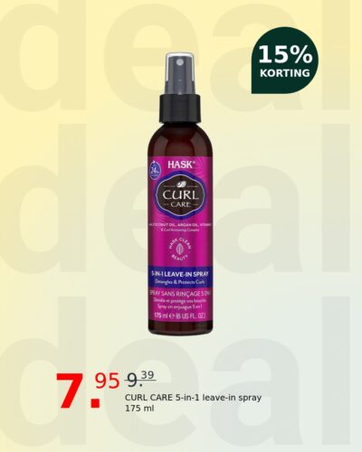 CURL CARE 5-in-1 leave-in spray 175 ml