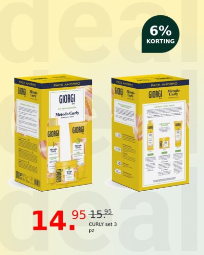 CURLY set 3 pz