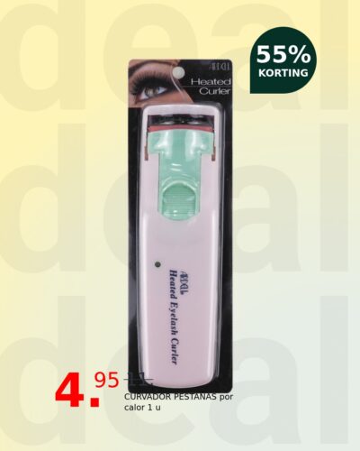 CURVADOR PESTAÑAS por calor 1 u