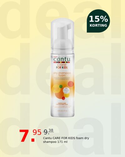 Cantu CARE FOR KIDS foam dry shampoo 171 ml