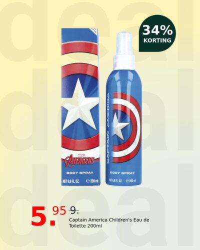 Captain America Children's Eau de Toilette 200ml