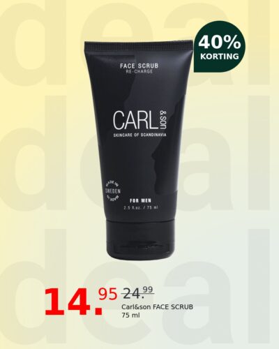 Carl&son FACE SCRUB 75 ml