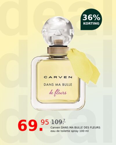 Carven DANS MA BULLE DES FLEURS eau de toilette spray 100 ml