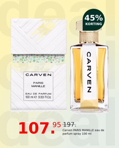 Carven PARIS MANILLE eau de parfum spray 100 ml