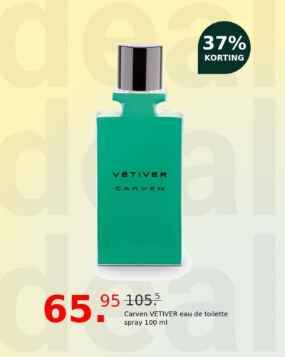 Carven VETIVER eau de toilette spray 100 ml