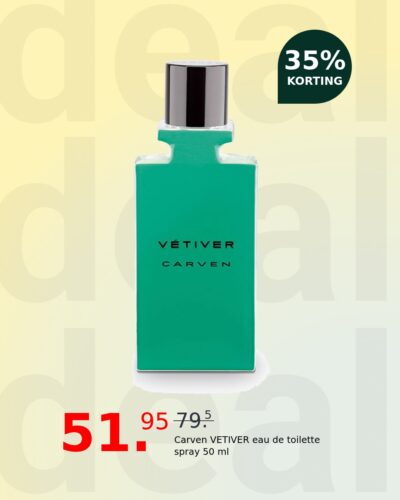 Carven VETIVER eau de toilette spray 50 ml