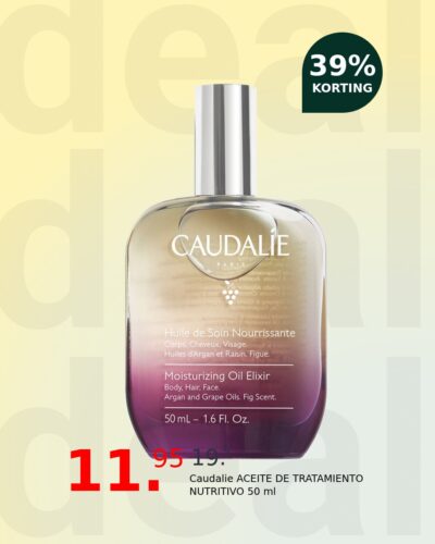 Caudalie ACEITE DE TRATAMIENTO NUTRITIVO 50 ml