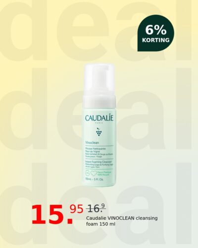 Caudalie VINOCLEAN cleansing foam 150 ml