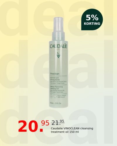 Caudalie VINOCLEAN cleansing treatment oil 150 ml