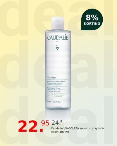Caudalie VINOCLEAN moisturizing tonic lotion 400 ml