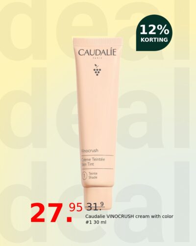 Caudalie VINOCRUSH cream with color #1 30 ml