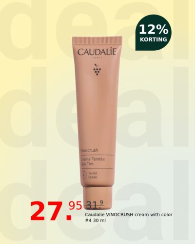 Caudalie VINOCRUSH cream with color #4 30 ml