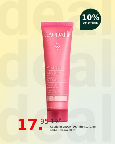 Caudalie VINOHYDRA moisturizing sorbet cream 60 ml