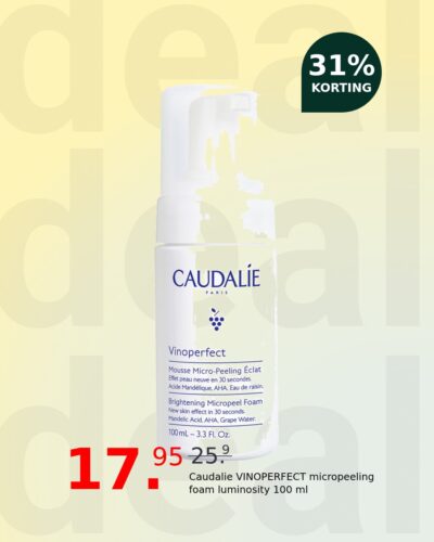 Caudalie VINOPERFECT micropeeling foam luminosity 100 ml