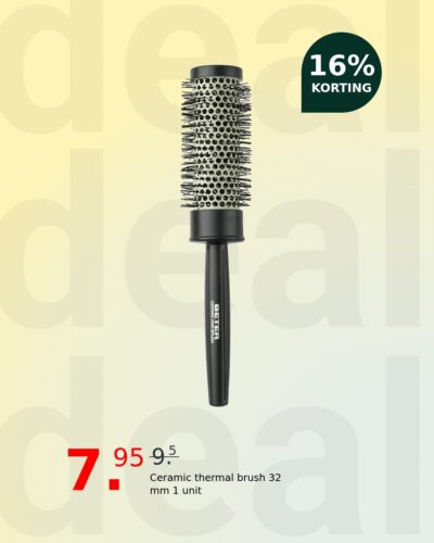 Ceramic thermal brush 32 mm 1 unit