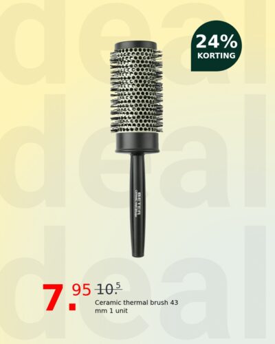 Ceramic thermal brush 43 mm 1 unit