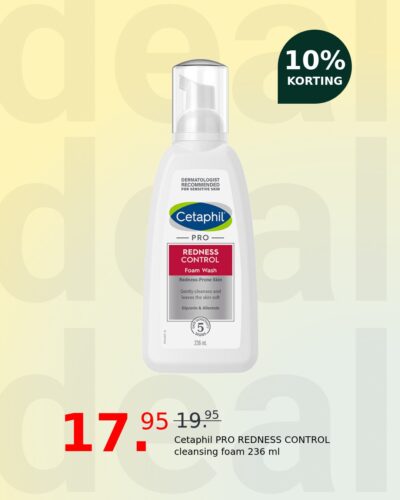 Cetaphil PRO REDNESS CONTROL cleansing foam 236 ml