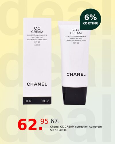 Chanel CC CREAM correction complète SPF50 #B30