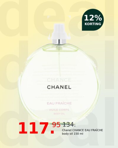 Chanel CHANCE EAU FRAÎCHE body oil 150 ml