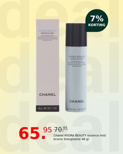 Chanel HYDRA BEAUTY essence mist brume énergisante 48 gr