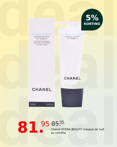 Chanel HYDRA BEAUTY masque de nuit au camélia