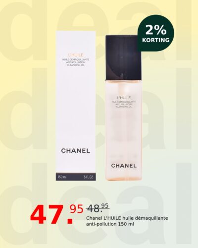 Chanel L'HUILE huile démaquillante anti-pollution 150 ml