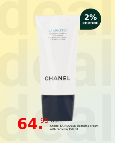 Chanel LA MOUSSE cleansing cream with camellia 150 ml