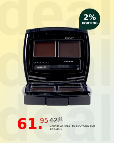 Chanel LA PALETTE SOURCILS duo #03-dark