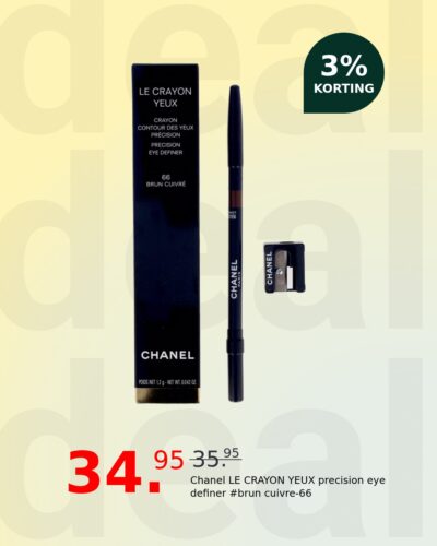 Chanel LE CRAYON YEUX precision eye definer #brun cuivre-66