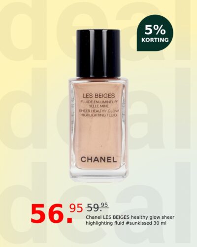 Chanel LES BEIGES healthy glow sheer highlighting fluid #sunkissed 30 ml