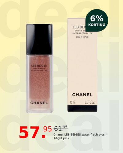 Chanel LES BEIGES water-fresh blush #light pink