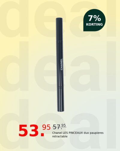 Chanel LES PINCEAUX duo paupieres retractable