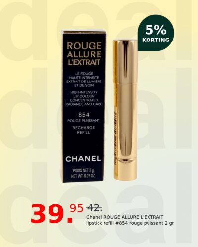Chanel ROUGE ALLURE L'EXTRAIT lipstick refill #854 rouge puissant 2 gr