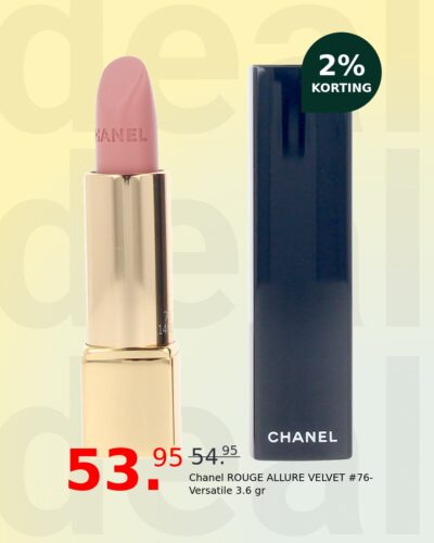 Chanel ROUGE ALLURE VELVET #76-Versatile 3.6 gr