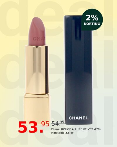 Chanel ROUGE ALLURE VELVET #78-Inimitable 3.6 gr