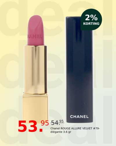 Chanel ROUGE ALLURE VELVET #79-élégante 3.6 gr