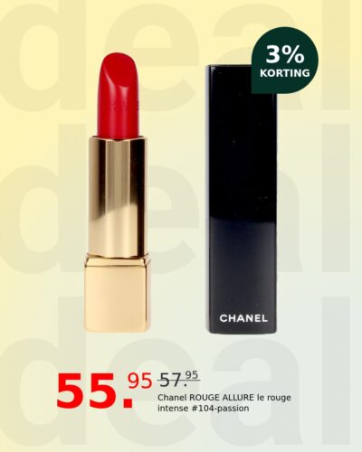 Chanel ROUGE ALLURE le rouge intense #104-passion