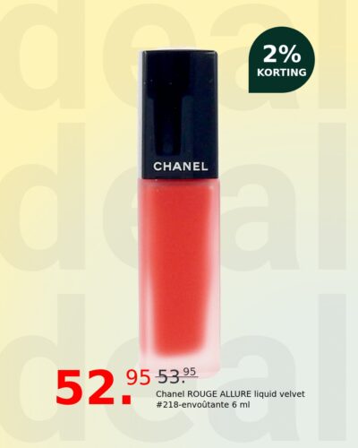 Chanel ROUGE ALLURE liquid velvet #218-envoûtante 6 ml