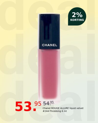 Chanel ROUGE ALLURE liquid velvet #244-Throbbing 6 ml